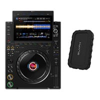 AlphaTheta CDJ-3000X + 1TB Glyph Atom EX20 SSD
