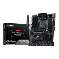 MSI PRO B550-S WIFI6E AM4 DDR4 PCIe 4.0 ATX Motherboard
