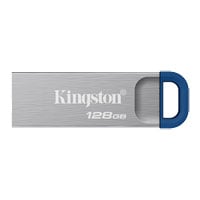 Kingston DataTraveler Kyson Silver128GB USB 3.2 Gen 1 Flash Drive