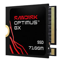 SANDISK OPTIMUS GX 7100M 2TB M.2 (2230) PCIe Gen 4 NVMe SSD / Solid State Drive SANDISK OPTIMUS GX 7100M 2TB M.2 (2230) PCIe Gen 4 NVMe SSD / Solid State Drive