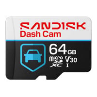SanDisk Dash Cam Card 64GB V30 microSDXC UHS-I SD Card SanDisk Dash Cam Card 64GB V30 microSDXC UHS-I SD Card