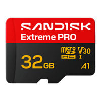 SanDisk Extreme PRO 32GB A1 V30 microSDHC UHS-I SD Card SanDisk Extreme PRO 32GB A1 V30 microSDHC UHS-I SD Card