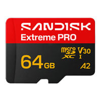 SanDisk Extreme PRO 64GB A2 V30 microSDXC UHS-I SD Card SanDisk Extreme PRO 64GB A2 V30 microSDXC UHS-I SD Card