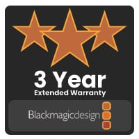 Blackmagic Design 3 Year Extended Warranty for Blackmagic HyperDeck Extreme 8K HDR