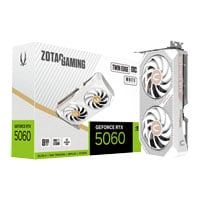 ZOTAC NVIDIA GeForce RTX 5060 TWIN EDGE OC White Ed. 8GB Blackwell Graphics Card