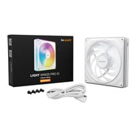 be quiet! Light Wings Pro IO 140mm White ARGB PWM Single Fan Expansion Pack be quiet! Light Wings Pro IO 140mm White ARGB PWM Single Fan Expansion Pack