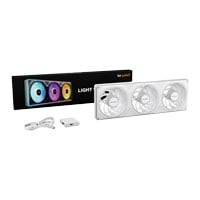 be quiet! Light Wings Pro IO 360mm Reverse White ARGB PWM Single-Frame Fan w/ Controller
