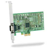 Brainboxes PCi Express x1 Port Velocity RS232 card, available in Low Profile (PX-246)