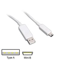 Creative Labs 1.5m Mini USB 2.0 White Cable