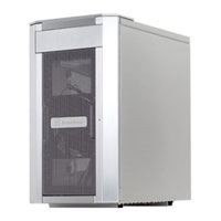 Silverstone SG03-S Silver micro-ATX SFF Tower Aluminium Case w/o PSU