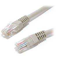 Xclio CAT6 20M Snagless Moulded Gigabit Ethernet Cable RJ45 Grey