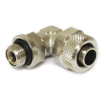 Aqua-Computer Coupling 11/8 mm G 1/8 Angle Connector