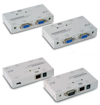 Rextron VGA and Audio Extender Kit (Using CAT5e Cable Use a Monitor upto 150Meters Away inc Audio!)