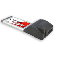 1 Port Lycom EK-202 e-SATA II 3GBps and 1 Port USB2 ExpressCard for Notebooks