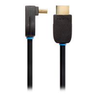 Scan 3m Angled HDMI to HDMI Cable Black