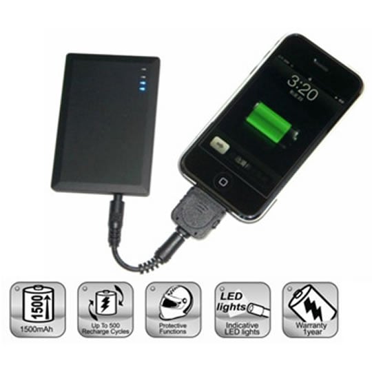 FSP iON Power Bank Credit card Size USB Battery Charger, Ipod/ iPhone*/ PSP & More : image 2