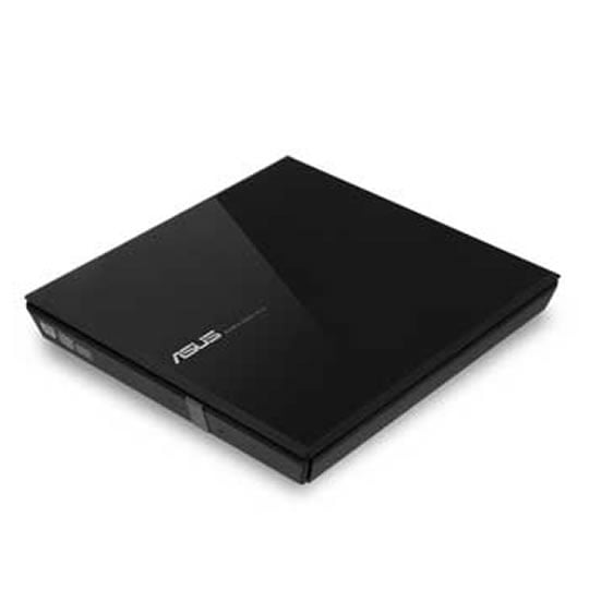 ASUS External DVD Writer, SDRW-08D1S-U/BLACK, USB 2.0, Black : image 1