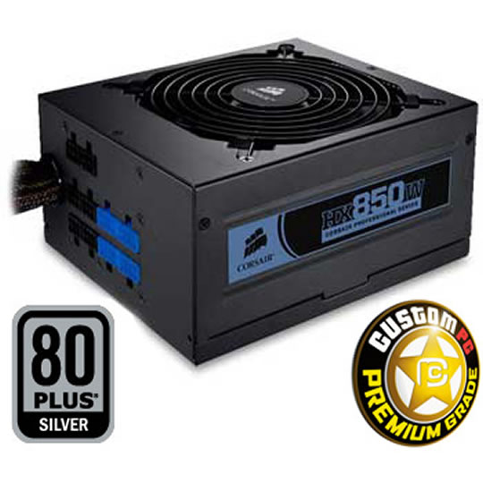 Corsair CMPSU-850HXUK HX 850W Modular Power Supply (PSU) : image 1