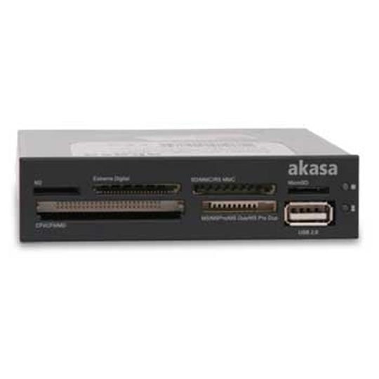 Akasa 3.5" Black Internal Multi Memory Card Reader