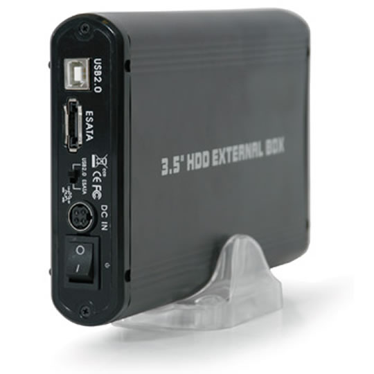 Newlink 3.5" CDLSB-808 Aluminium PATA to USB 2.0 and SATA to eSATA/USB 2.0 Enclosure : image 2