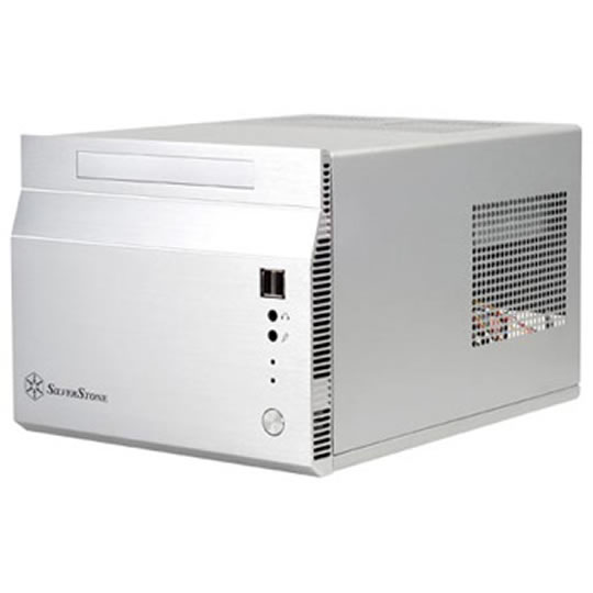 Silverstone SG06S, Silver, Mini ITX Case, Aluminum with 300W 80+ PSU : image 1