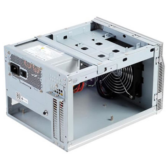 Silverstone SG06S, Silver, Mini ITX Case, Aluminum with 300W 80+ PSU : image 3