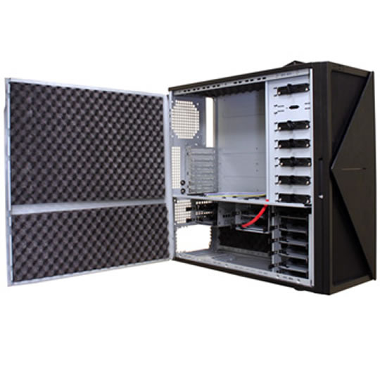 NZXT Whisper, Black Full Tower Silent Case, w/o PSU : image 3