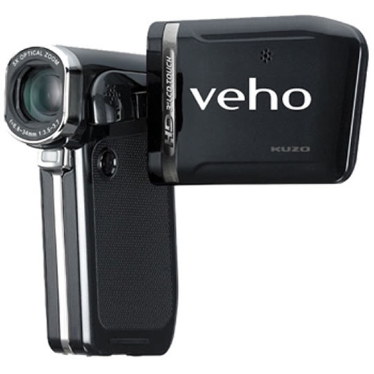 Veho Kuzo HD Touch Screen 1080p Video Camera Recorder : image 1