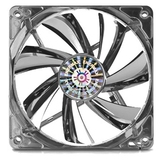 120mm Enermax Apollish Silver Case Fan (121.93 m³/h)-Twister Bearing-Glossy Coating-Thermal Control : image 1