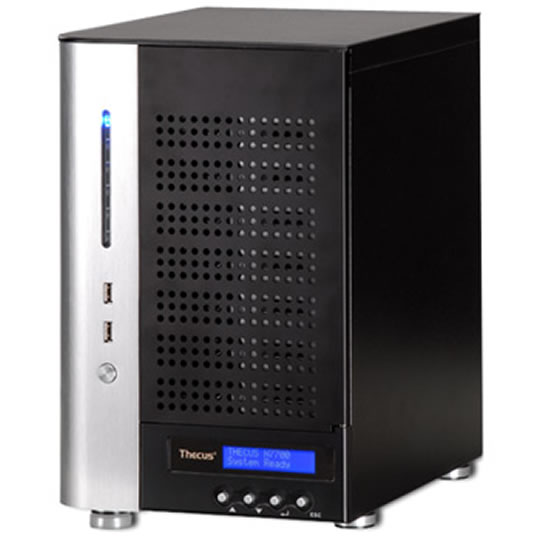 Thecus N7700SAS 7 Bay High Speed Tower, Intel Core 2 Duo, 2GB of DDR2, Dual DOM™ Design, iSCSI : image 1