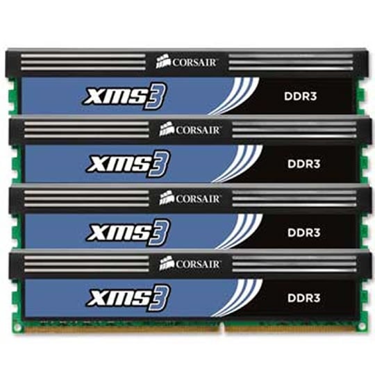 Corsair Memory XMS3 Classic 8GB DDR3 1600 MHz CAS 9 XMP Quad Channel Desktop : image 1