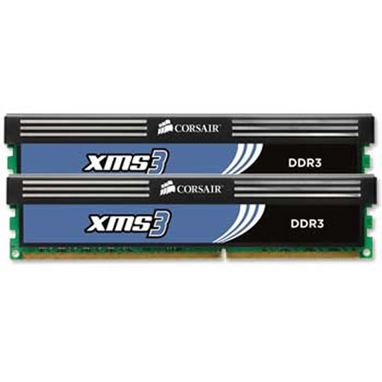 Corsair Memory XMS3 Classic 4GB DDR3 1600 MHz CAS 8 XMP Dual Channel Desktop : image 1