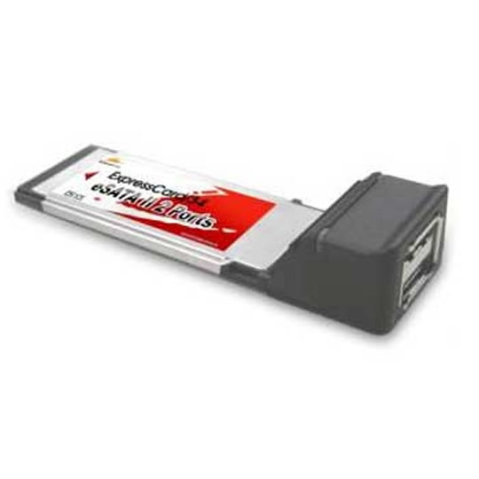 Lycom EK-113 SATA III 6Gbps Dual Ports ExpressCard 2.0 Adapter For Notebooks : image 1