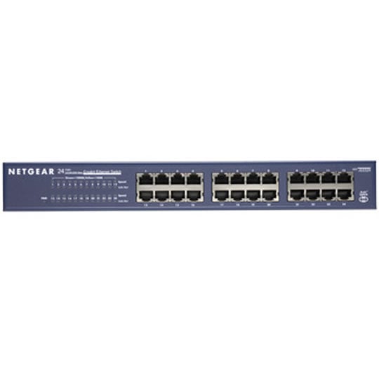 Netgear 24 Port Gigabit Desktop/Rackmountable Gigabit Switch : image 1