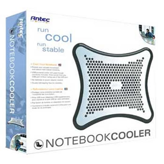 Antec Notebook Cooler Upto 15.4" Laptops -2 x Quiet Fans, USB Powered : image 3