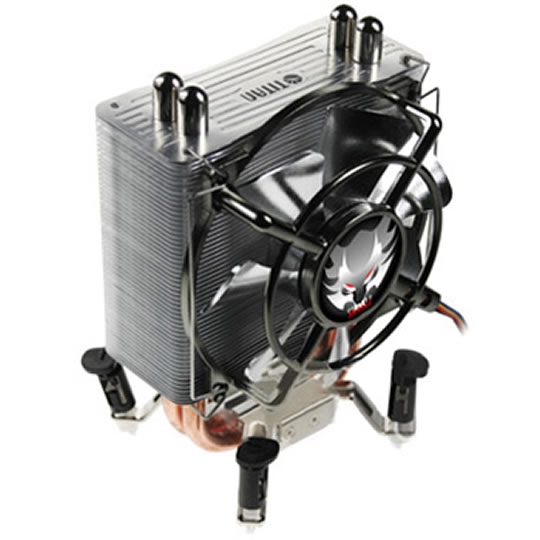 Titan Skalli TTC-NC05TZ/NPW(RB) CPU Cooler with Quiet 100mm PWM Fan for Intel & AMD CPU's : image 1