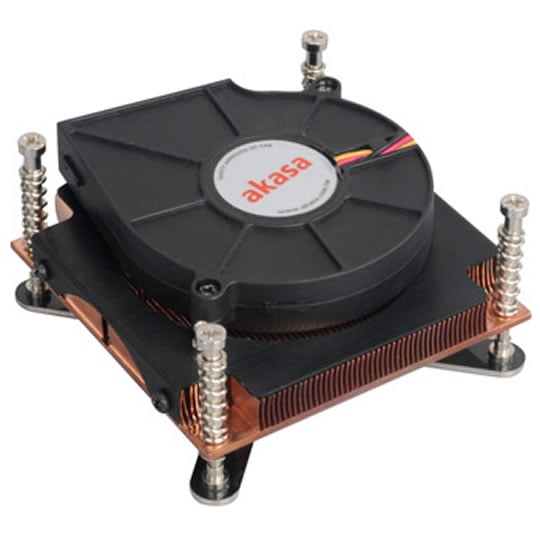 1U Xeon LGA 1366 CPU Cooler from AKASA : image 1