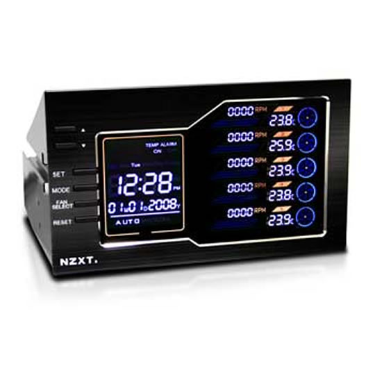 NZXT entry LX Fan Large Dual 5.25" Bay LCD Fan Controller : image 1