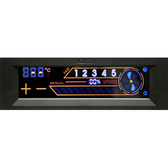 NZXT Sentry 2, Touch Screen Fan Controller, 5.25" : image 2