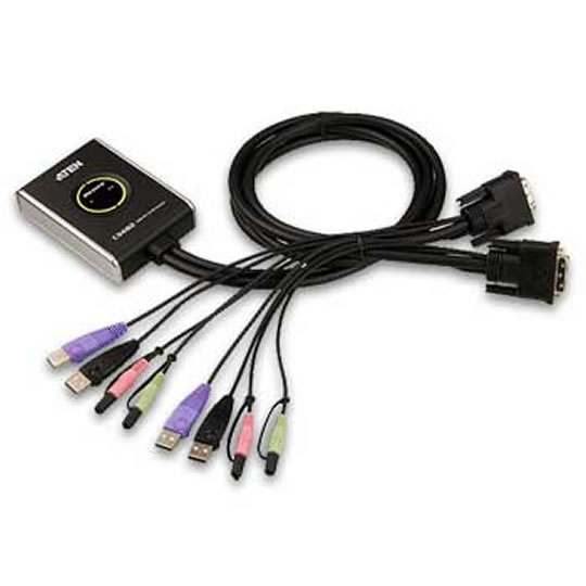 Aten CS682 2 Port USB DVI KVM Switch : image 1