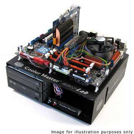 Cooler Master Open Air Lab Test Bench Case V1.0, Black, Desktop, w