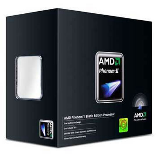 AMD CPU Phenom II 965 Black Quad Core Processor Socket AM3 : image 1