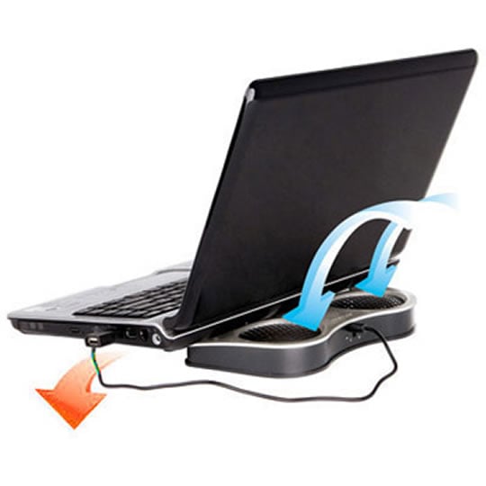 Antec Notebook Cooler To Go - USB Powered Compact Dual Fan : image 3