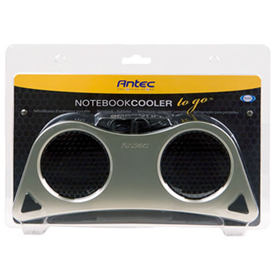 Antec Notebook Cooler To Go - USB Powered Compact Dual Fan : image 4