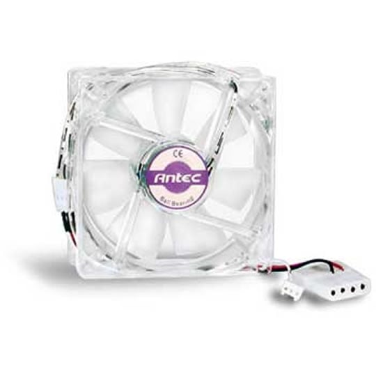Antec PRO 80MM DBB Case Fan -Double ball bearing design for longer life -3pin & 4pin connector : image 1