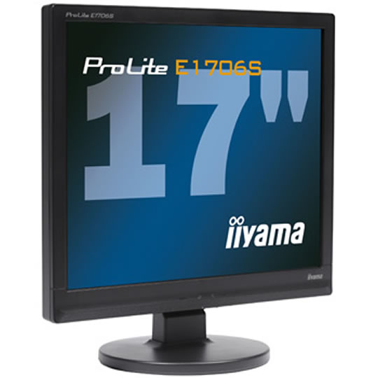 iiyama 17" Monitor Black 1280x1024 with DVI/VGA 5ms Speakers : image 1