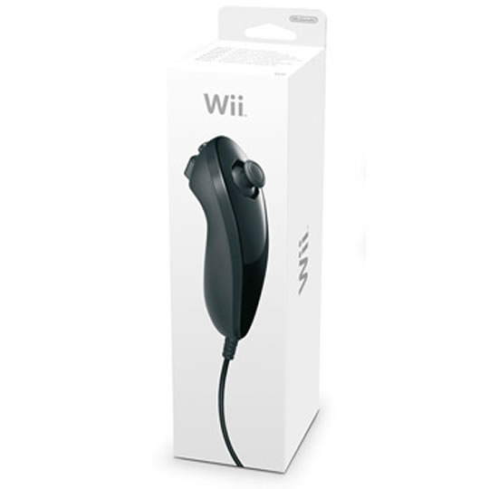 Nintendo Black Nunchuck for the Nintendo Wii : image 2