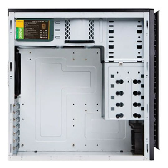 Antec NSK 4482B Black/ Silver Mini Tower Computer Case : image 3