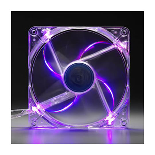 Xclio 256 Colour RGB LED 80mm Quiet Fan, Clear PC Gloss, VR Speed/LED On/Off/Set, 3000rpm : image 2