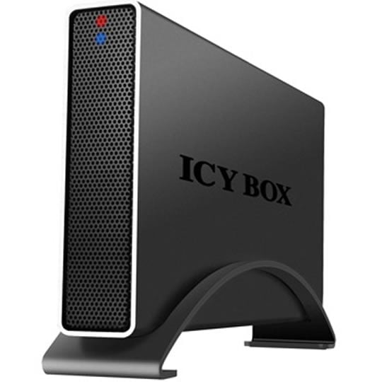 USB 3.0 External Case for 3.5" SATA HDD from Icy Box IB-318StU3-B : image 1
